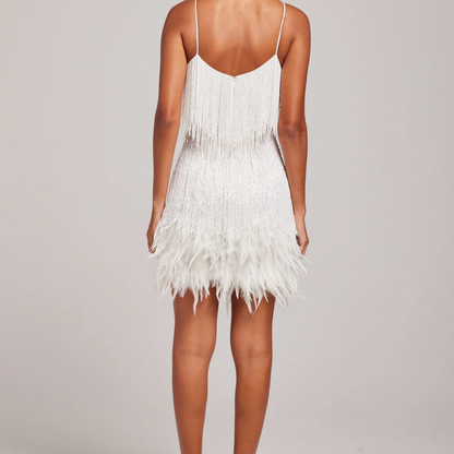 Velina Feather Shine Dress